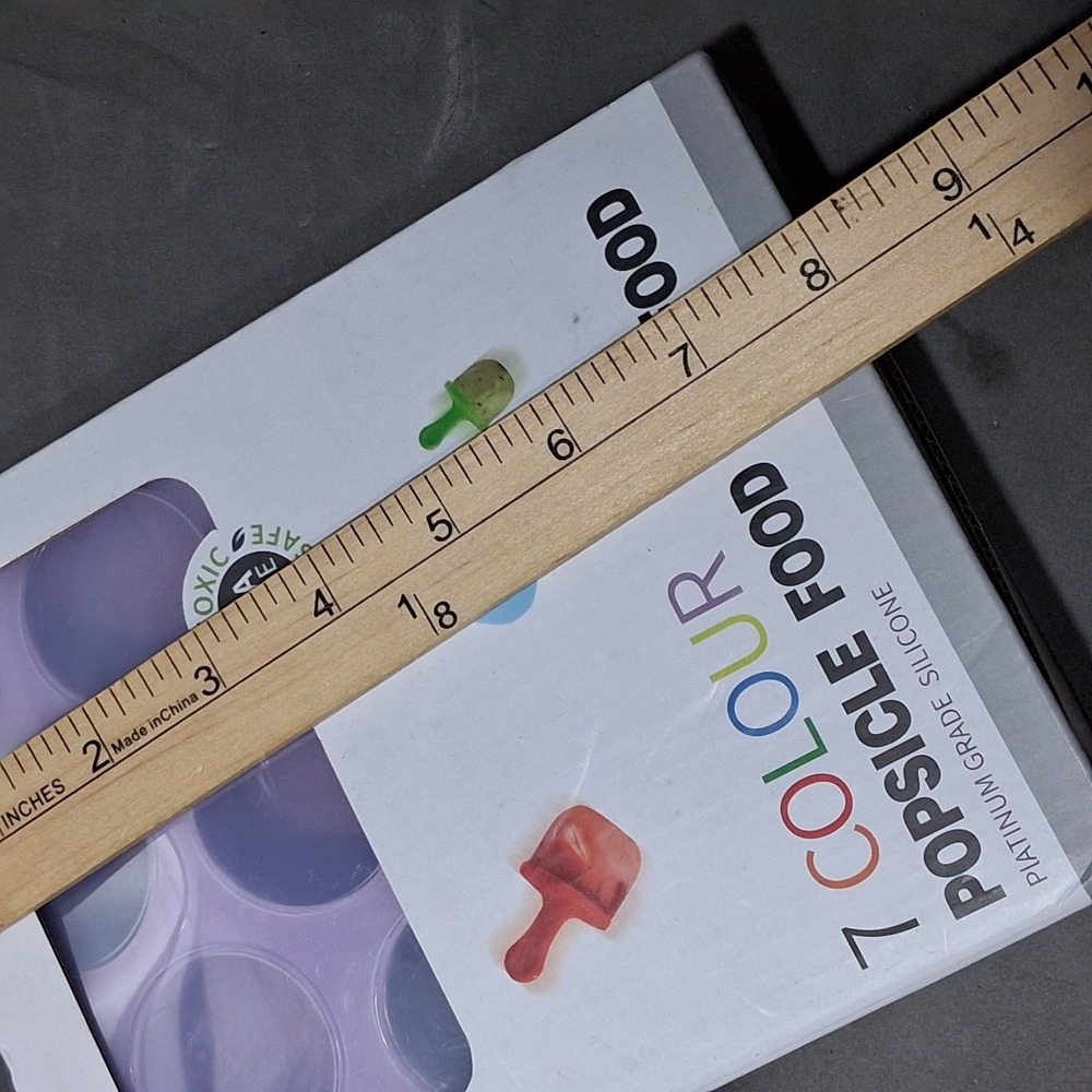 Brand New Silicone BPA Free Ice Pop Mold 7 Colour by JBYAMUS - Picture 5 of 8